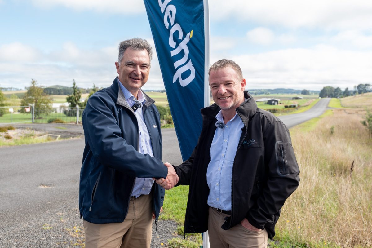 Charles Northcote, BlueCHP CEO, Andrew Riggs, TagEnergy Managing Partner - Australia (2)